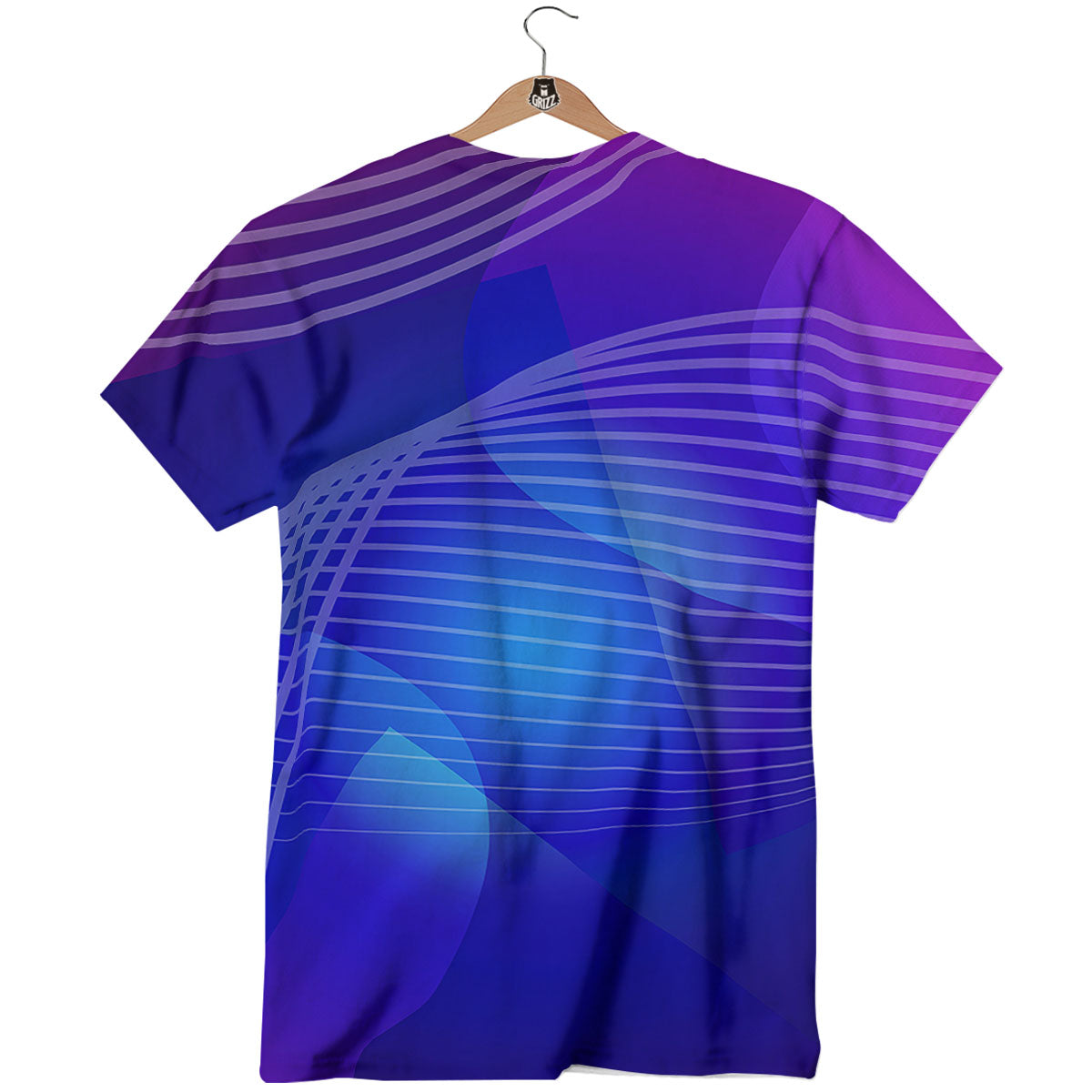 Wave EDM Print T-Shirt-grizzshop