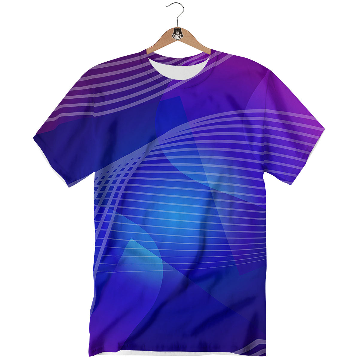 Wave EDM Print T-Shirt-grizzshop