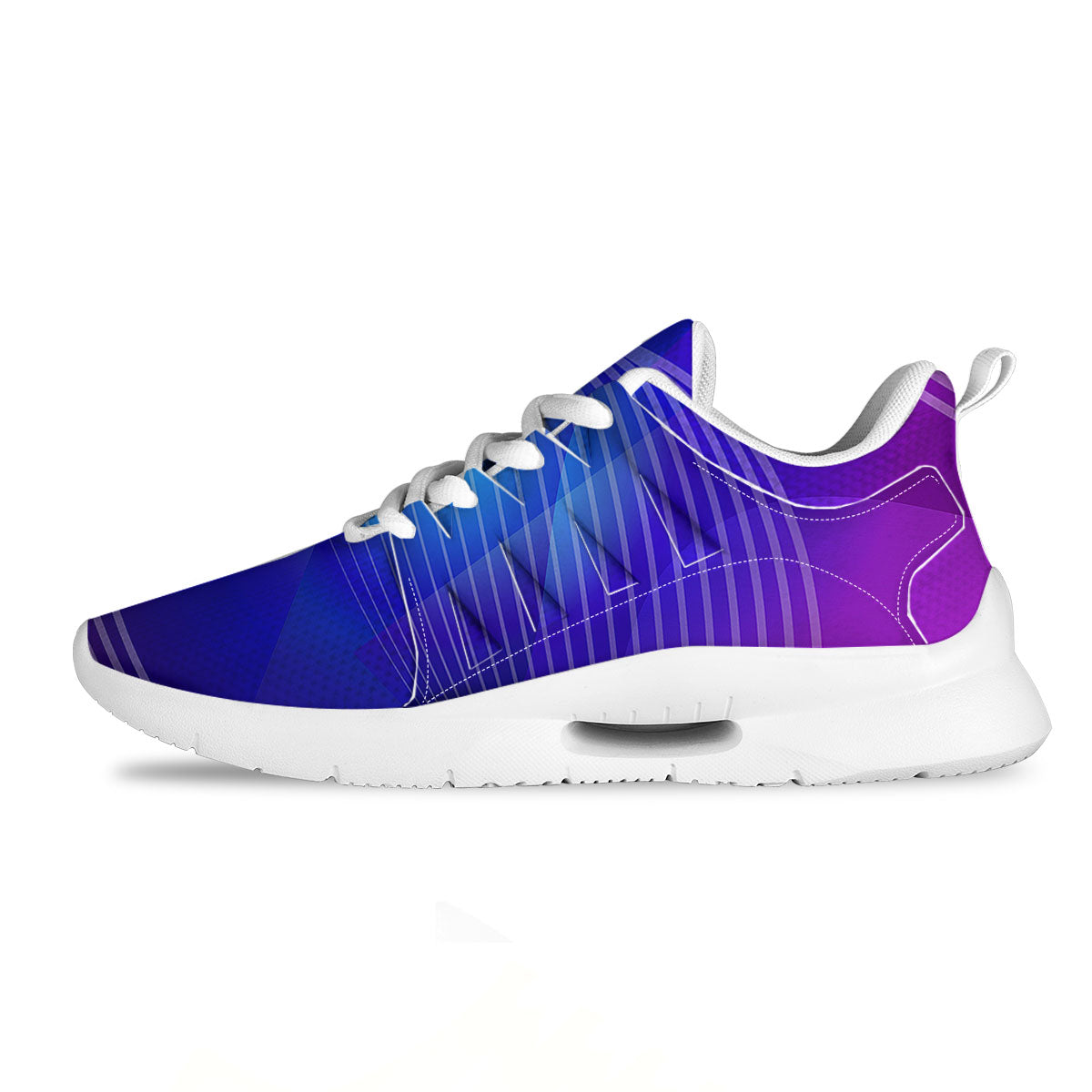 Wave EDM Print Tennis Shoes-grizzshop