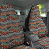 Wave Japanese Patchwork Print Pattern Car Seat Covers-grizzshop