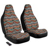 Wave Japanese Patchwork Print Pattern Car Seat Covers-grizzshop