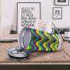 Wave Mardi Gras Print Pattern Tumbler-grizzshop