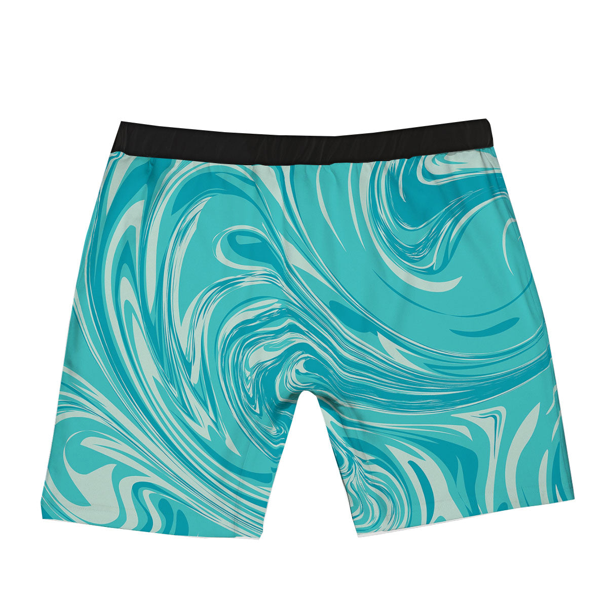 Wave Psychedelic Print Pattern Boxer Briefs-grizzshop