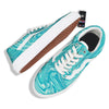 Wave Psychedelic Print Pattern Skate Shoes-grizzshop