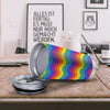 Wave Rainbow Print Pattern Tumbler-grizzshop