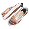 Wave Sunrise Print Skate Shoes-grizzshop