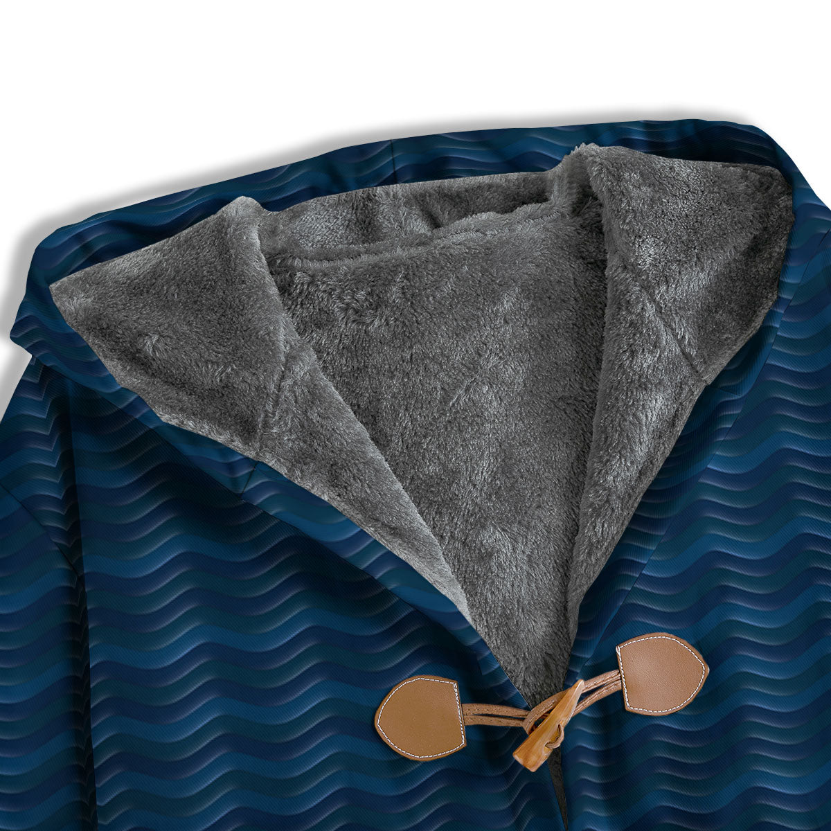 Wave Surfing Deep Sea Print Pattern Men's Windbreaker Jacket-grizzshop