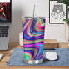 Waves Holographic Print Tumbler-grizzshop