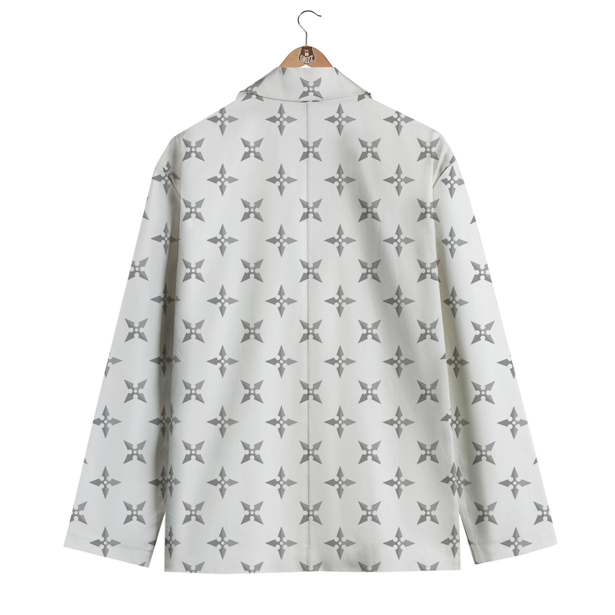 Weapon Ninja Print Pattern Men's Blazer-grizzshop