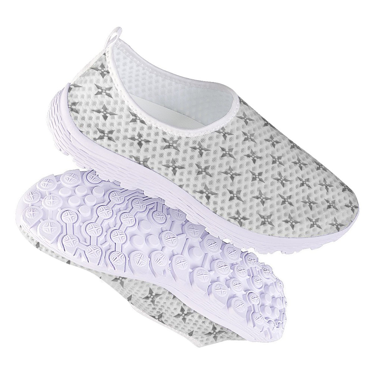 Weapon Ninja Print Pattern Nurse Shoes-grizzshop