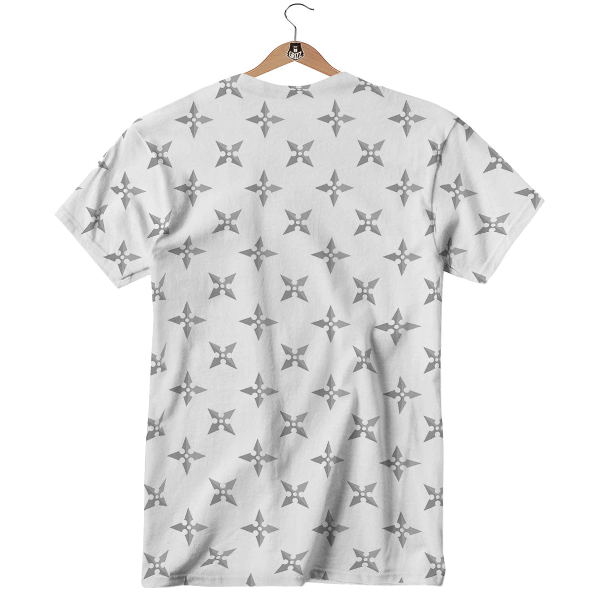 Weapon Ninja Print Pattern T-Shirt-grizzshop