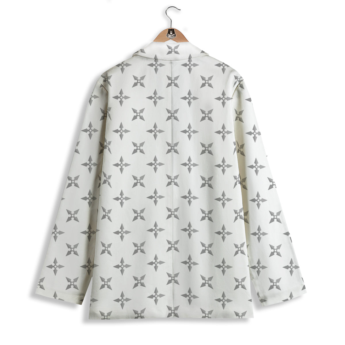 Weapon Ninja Print Pattern Women's Blazer-grizzshop