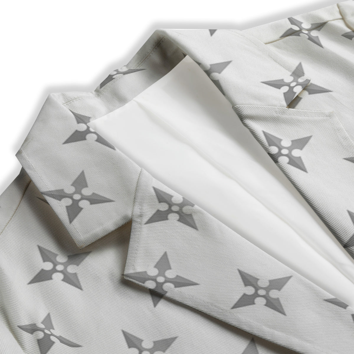 Weapon Ninja Print Pattern Women's Blazer-grizzshop