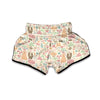 Wedding Print Pattern Muay Thai Boxing Shorts-grizzshop