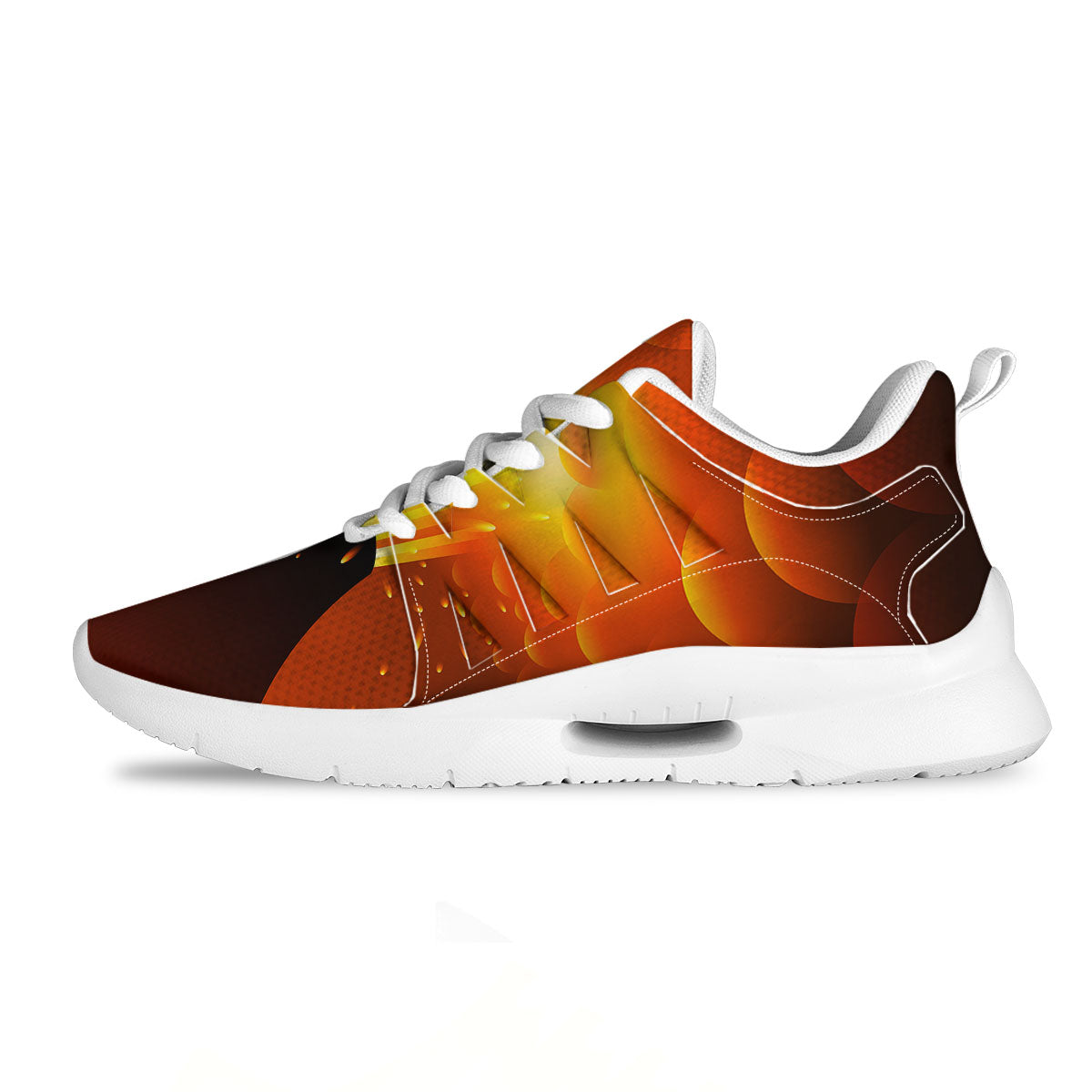 Weed Leaf Colorful Print Pattern Tennis Shoes-grizzshop