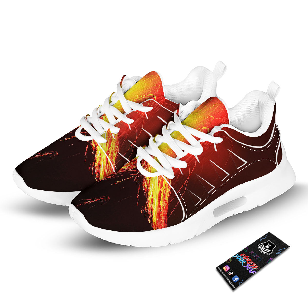 Weed Leaf Purple Print Pattern Tennis Shoes-grizzshop