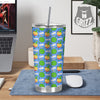 Weed Marijuana Cartoon Print Pattern Tumbler-grizzshop