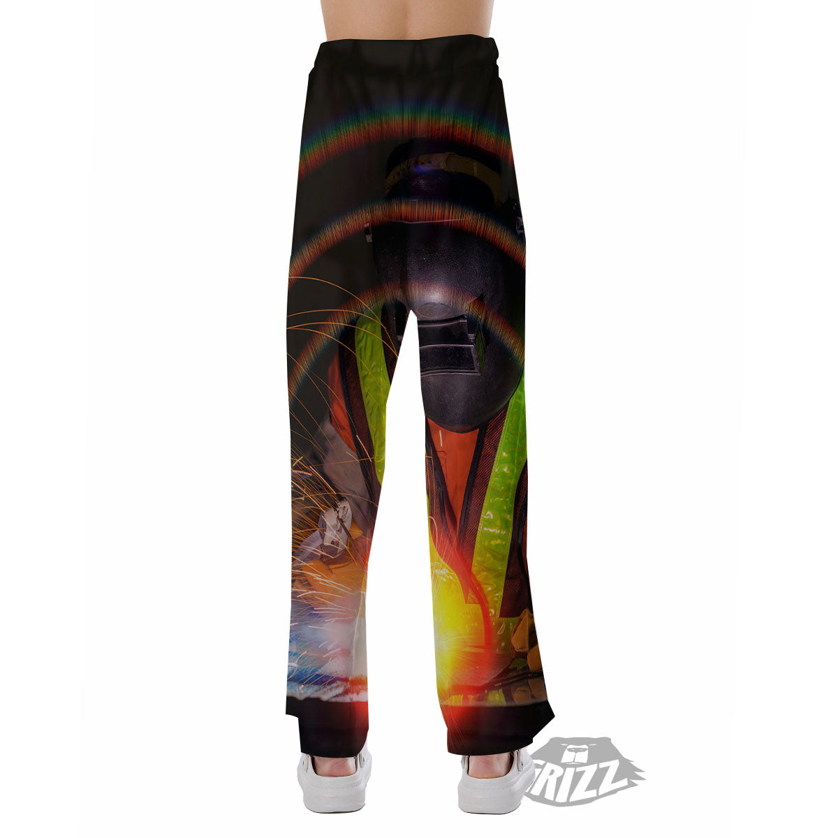 Welder Industrial Print Pajama Pants-grizzshop