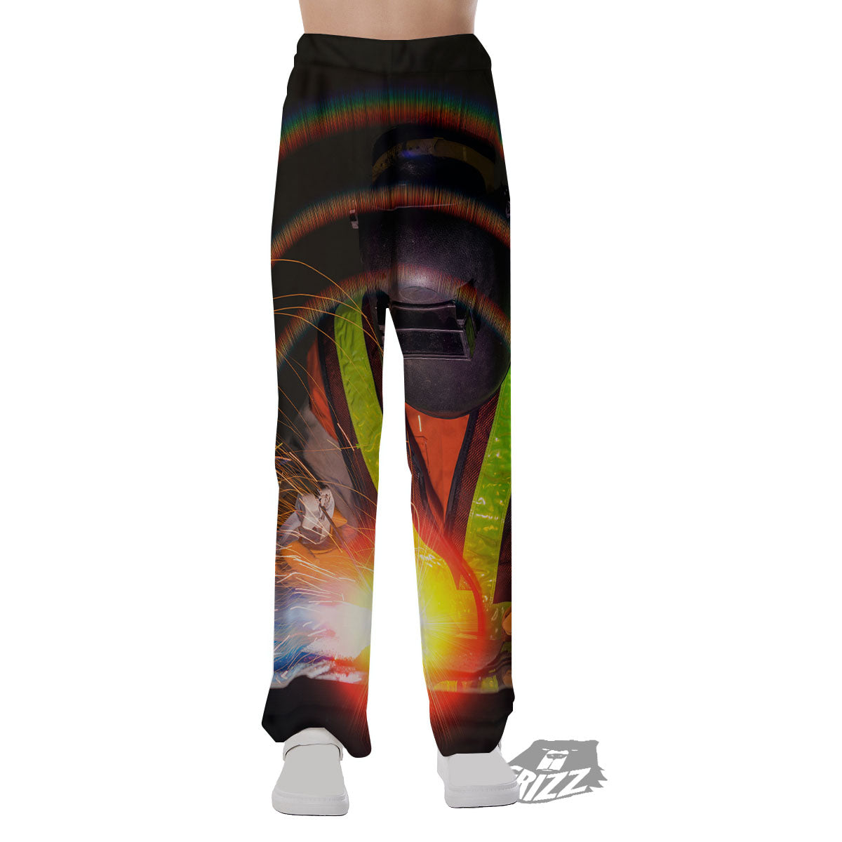 Welder Industrial Print Pajama Pants-grizzshop
