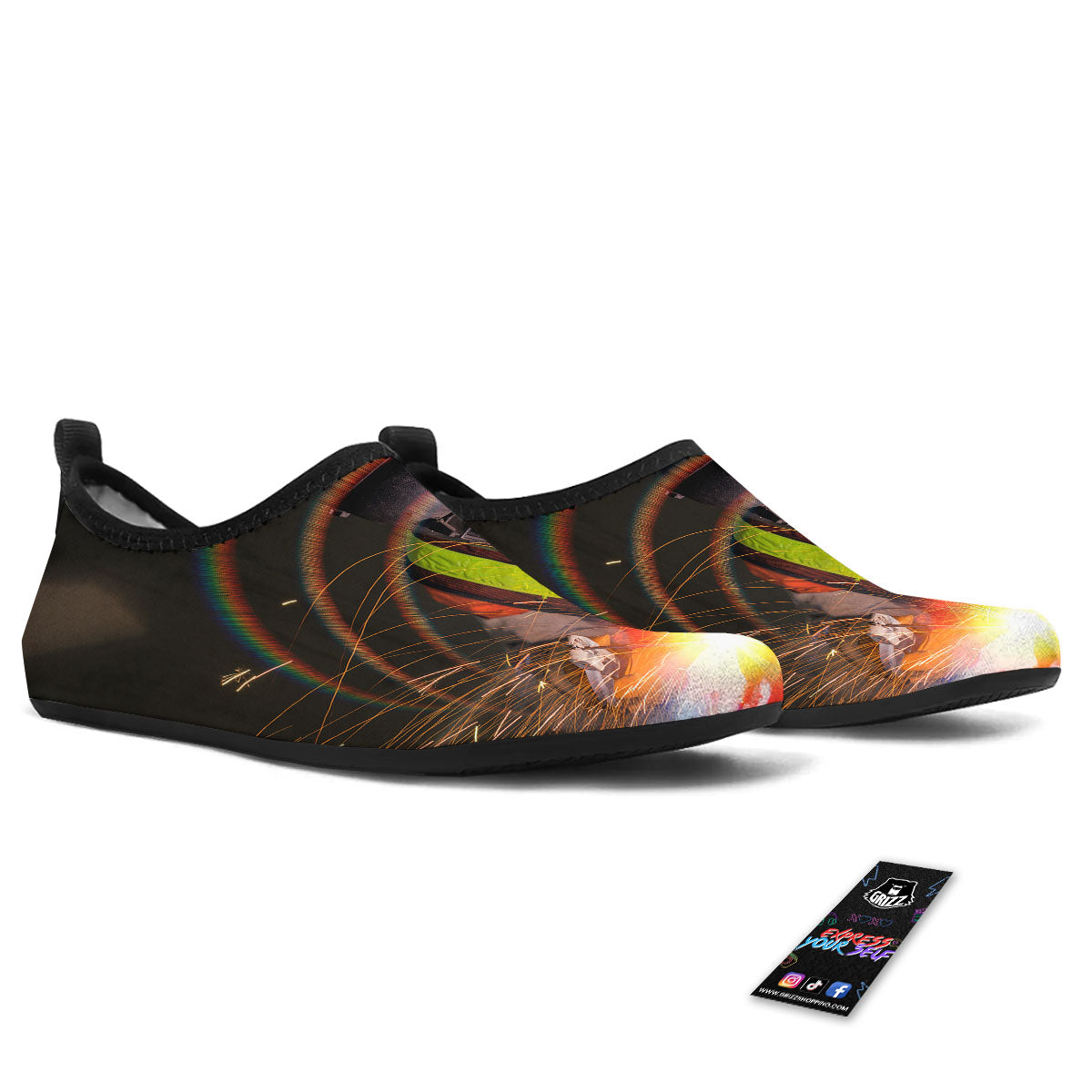 Welder Industrial Print Water Shoes-grizzshop
