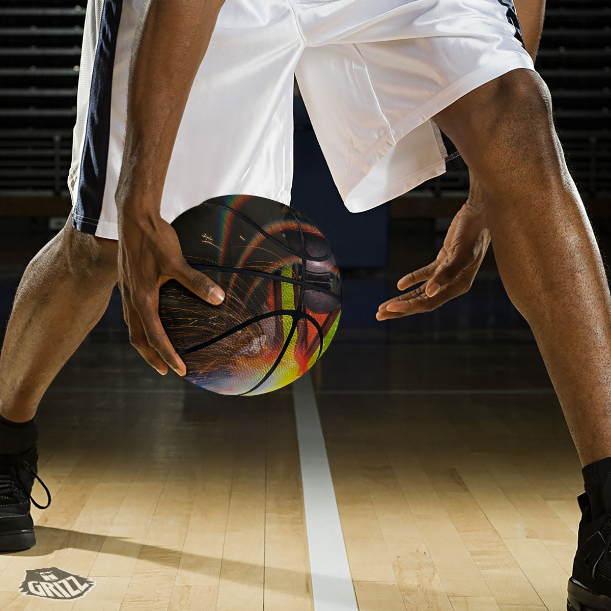 Welder Industrial Print Basketball