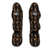 Western Cowboy Gun Print Pattern Muay Thai Shin Guards-grizzshop