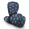 Whale Humpback Print Pattern Boxing Gloves-grizzshop