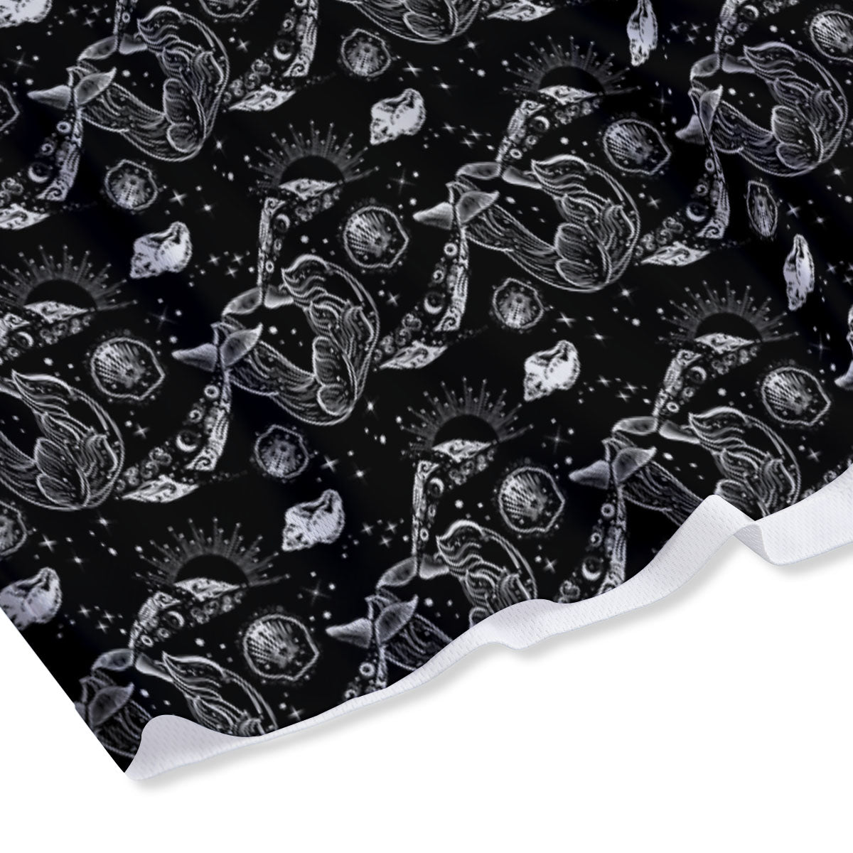 Warrior Samurai Dark Print Mesh Shorts