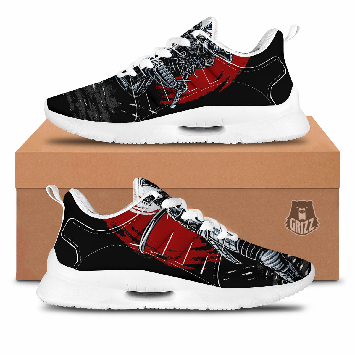 Whales and Dolphin Boho Print Pattern Tennis Shoes-grizzshop