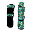 Whisky Colorful Print Pattern Muay Thai Shin Guards-grizzshop