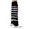 White And Black USA Flag Print Pajama Pants-grizzshop