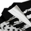 White And Black USA Flag Print Women's Blazer-grizzshop