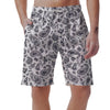 White Bandana Men's Shorts-grizzshop