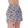 White Bandana Women's Shorts-grizzshop