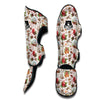 White Christmas Muay Thai Shin Guards-grizzshop