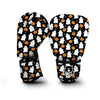 White Cute Ghost Print Pattern Boxing Gloves-grizzshop