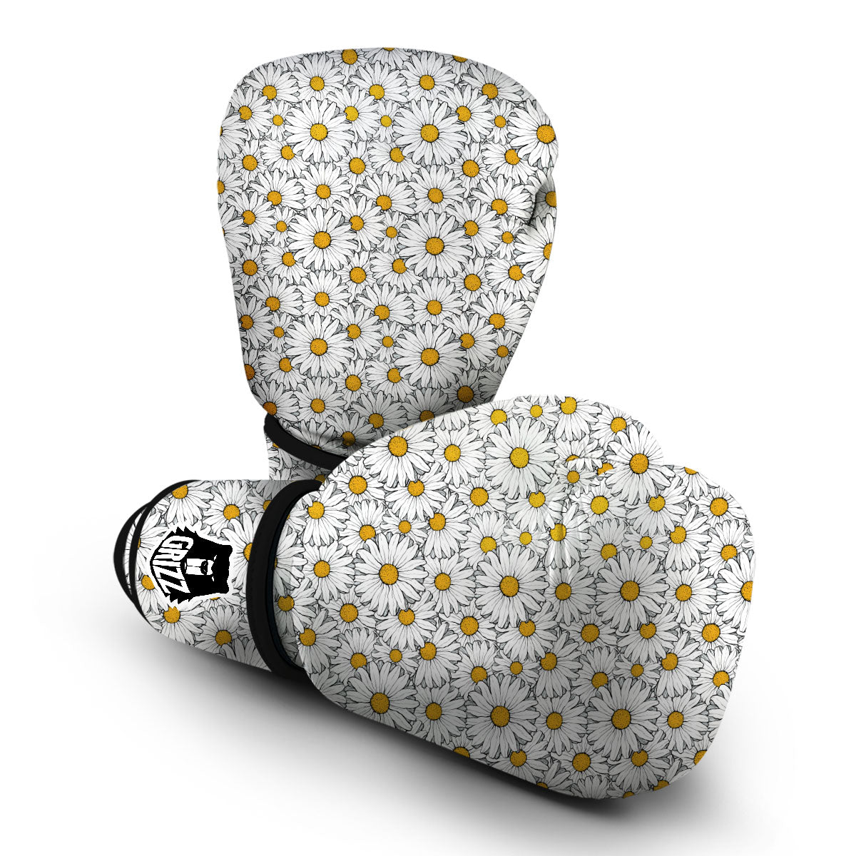 White Daisy Boxing Gloves-grizzshop