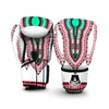 White Dashiki Boxing Gloves-grizzshop