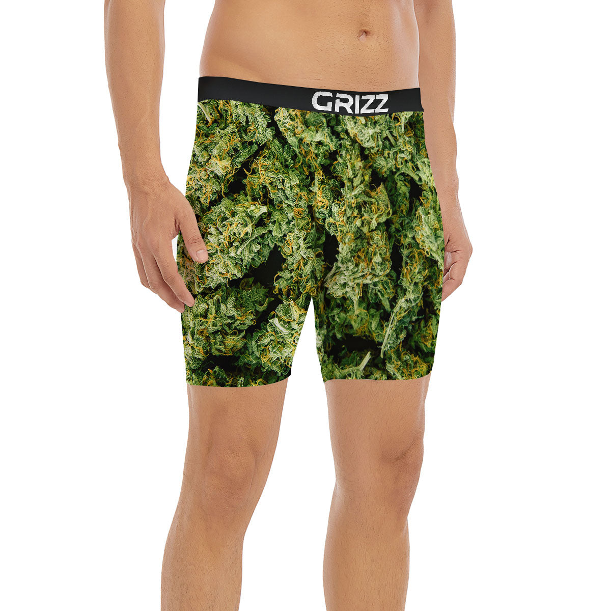 White Doves And Christian Cross Print Boxer Briefs-grizzshop
