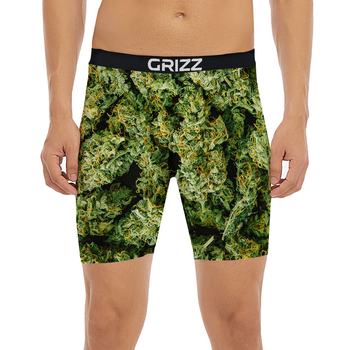 White Doves And Christian Cross Print Boxer Briefs-grizzshop
