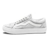 White Marble Pattern Skate Shoes-grizzshop