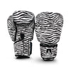 White Tiger Pattern Print Boxing Gloves-grizzshop