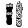 White Tiger Skin Print Muay Thai Shin Guards-grizzshop