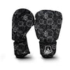 Wiccan Witch Pagan Pattern Print Boxing Gloves-grizzshop