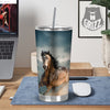 Wild Horses Running Print Tumbler-grizzshop