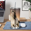 Wild Stallion Horse Running Print Tumbler-grizzshop