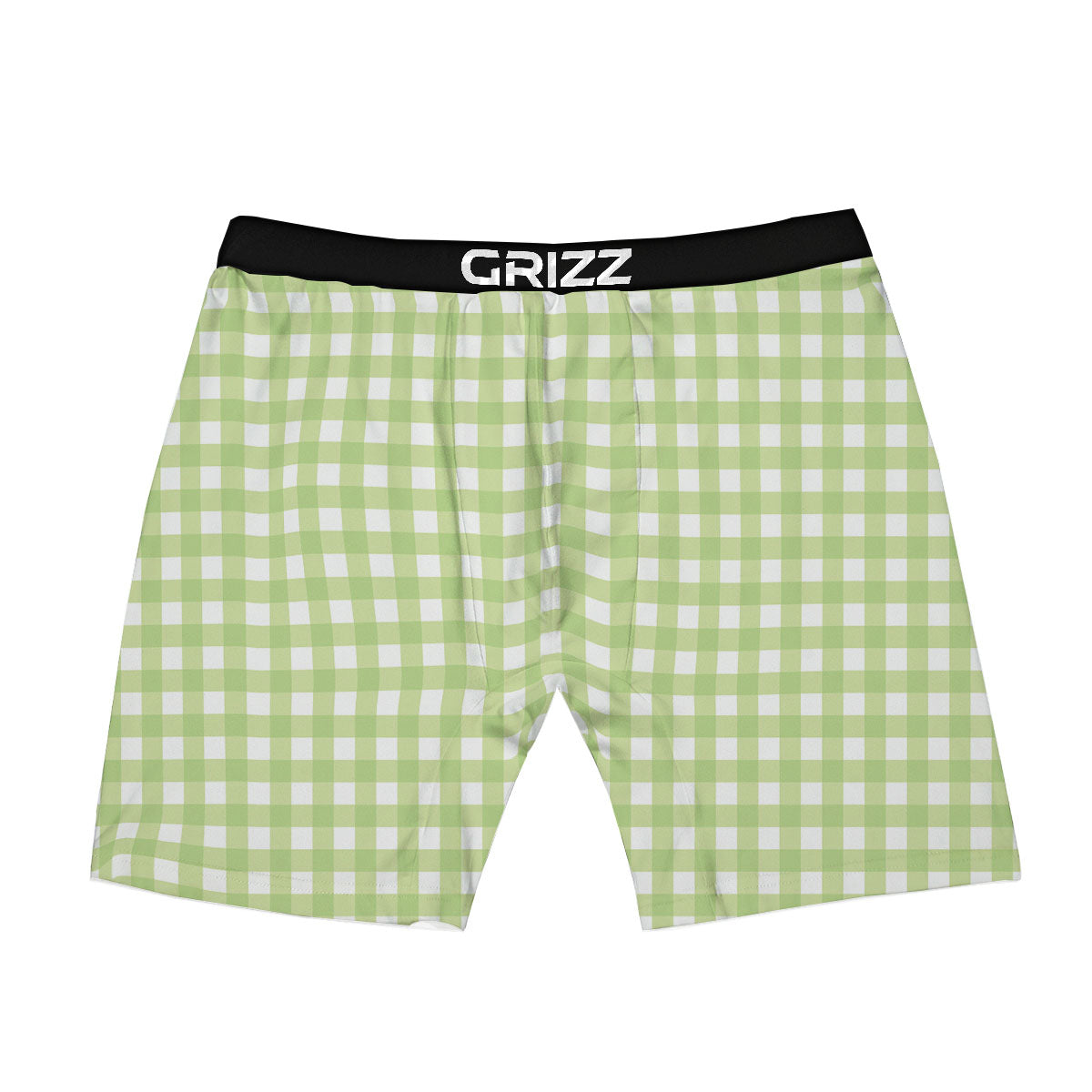 Wildflowers Blue Hawaiian Print Pattern Boxer Briefs-grizzshop