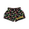 Wine Glass Pattern Print Muay Thai Boxing Shorts-grizzshop