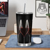 Wine Glasses Print Tumbler-grizzshop