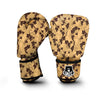 Wine Grape Pattern Print Boxing Gloves-grizzshop